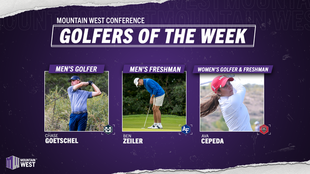 Mountain West Men's & Women's Golfers of the Week - March 26