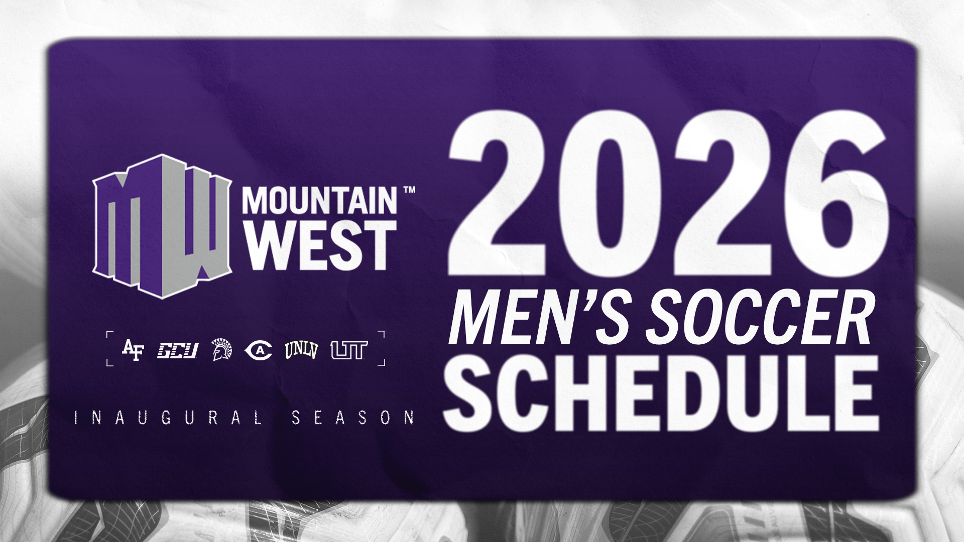 Mountain West Announces Inaugural 2026 Men's Soccer Schedule