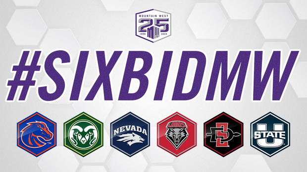 Record Six Mountain West Teams Headed to the 2024 NCAA Men's Basketball Tournament