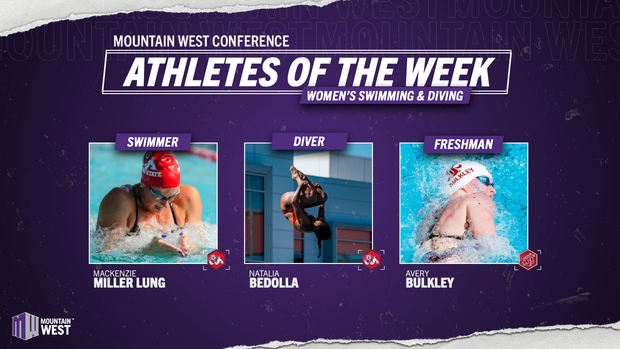 Mountain West Women's Swimming & Diving Athletes of the Week - Oct. 14