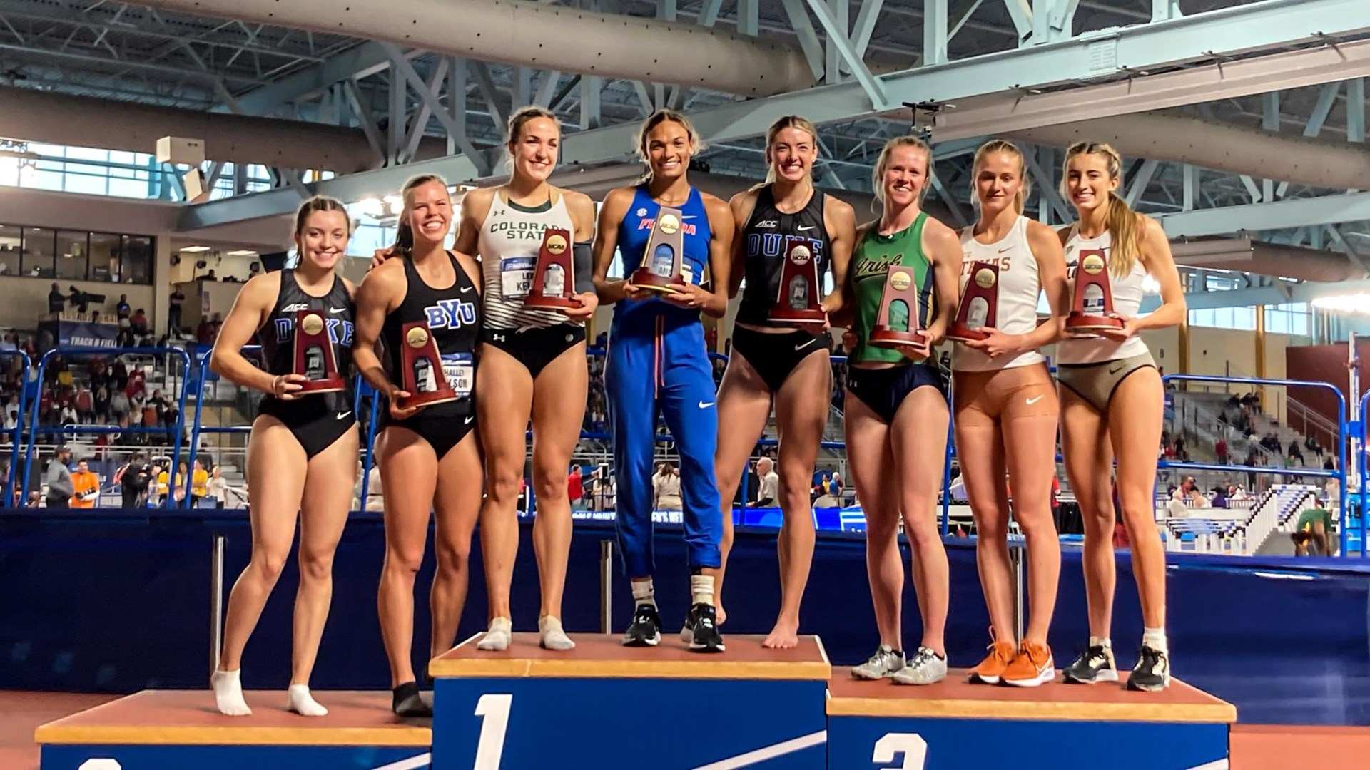 Lexie Keller Medals Pentathlon at NCAA Championships, Gale Advances in 400
