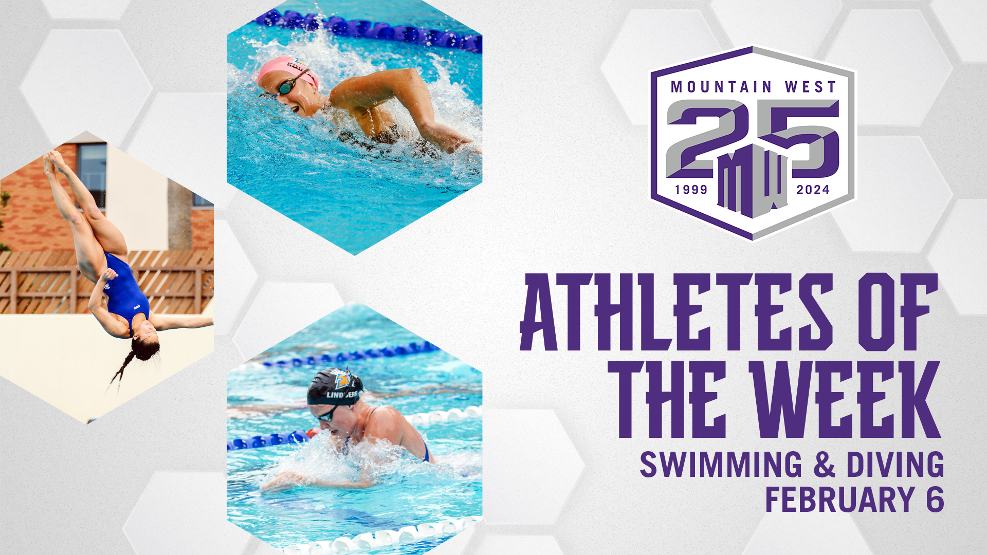MW Swimming & Diving Athletes of the Week - Feb. 6