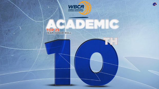 Broncos Earn Top 10 Ranking in Academic Top 25 Honor Roll