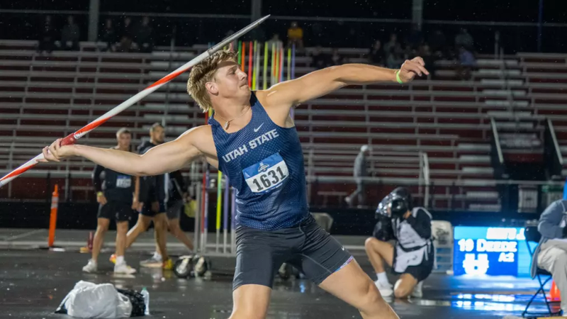 Walker Deede Qualifies for Nationals as Utah State Men Compete at NCAA West First Rounds