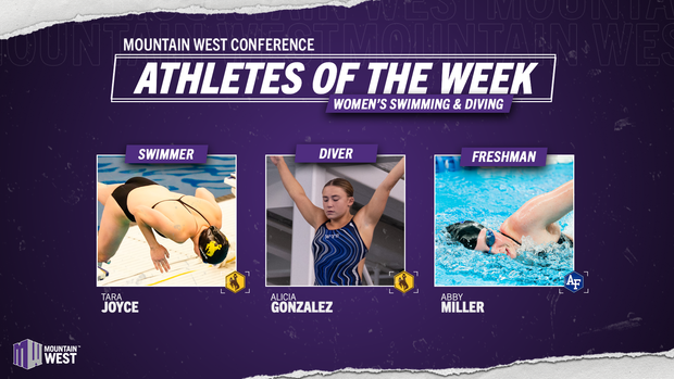 Mountain West Women’s Swimming & Diving Athletes Of The Week – Jan. 20