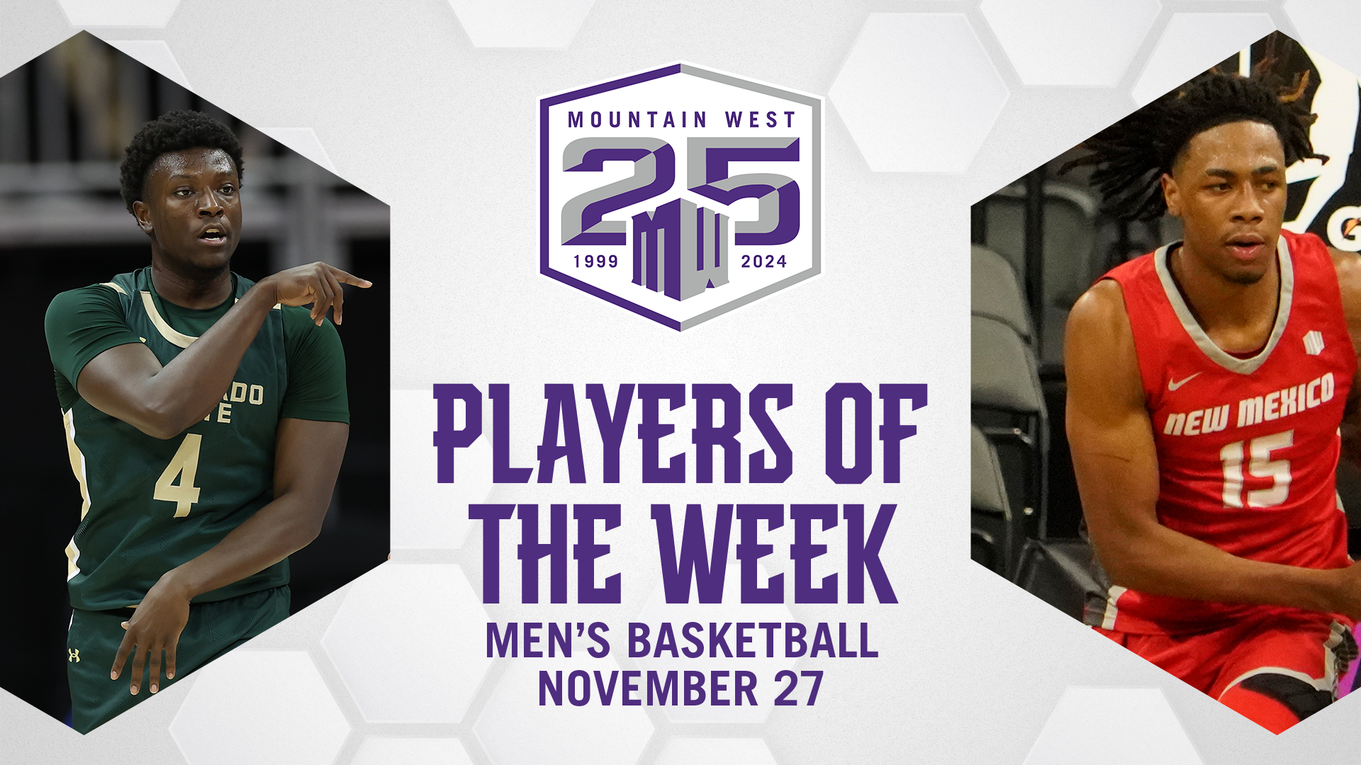 Mountain West Men's Basketball Player of the Week - Nov. 27