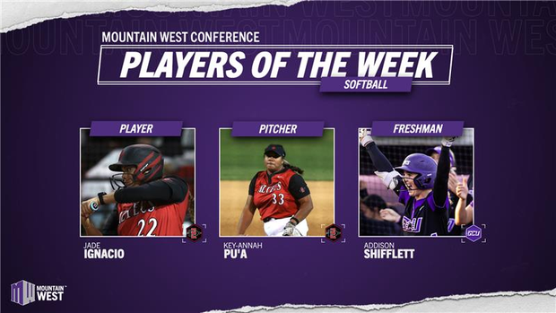 Mountain West Softball Players of the Week - Feb. 16