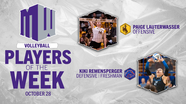 MW Volleyball Players of the Week - Oct. 28