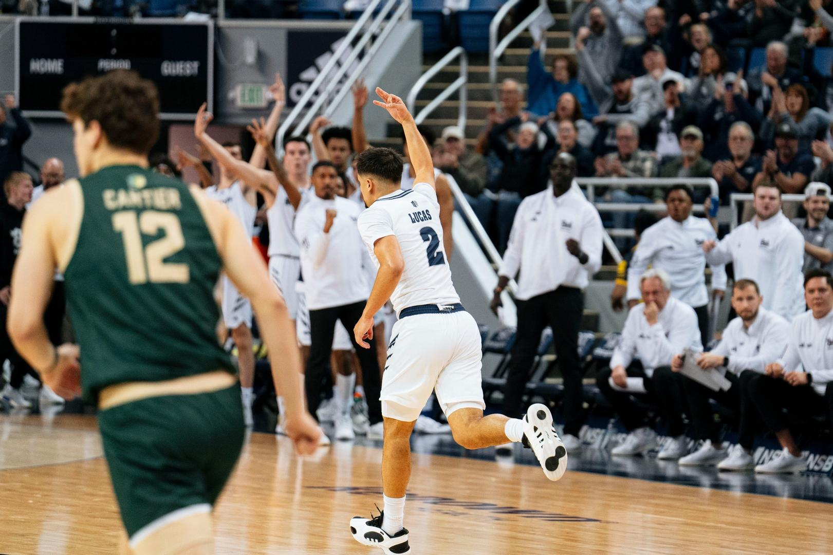 Lucas’ Game-High 28 Points Propels Pack to Dominant 77-64 Victory Over #24 Colorado State