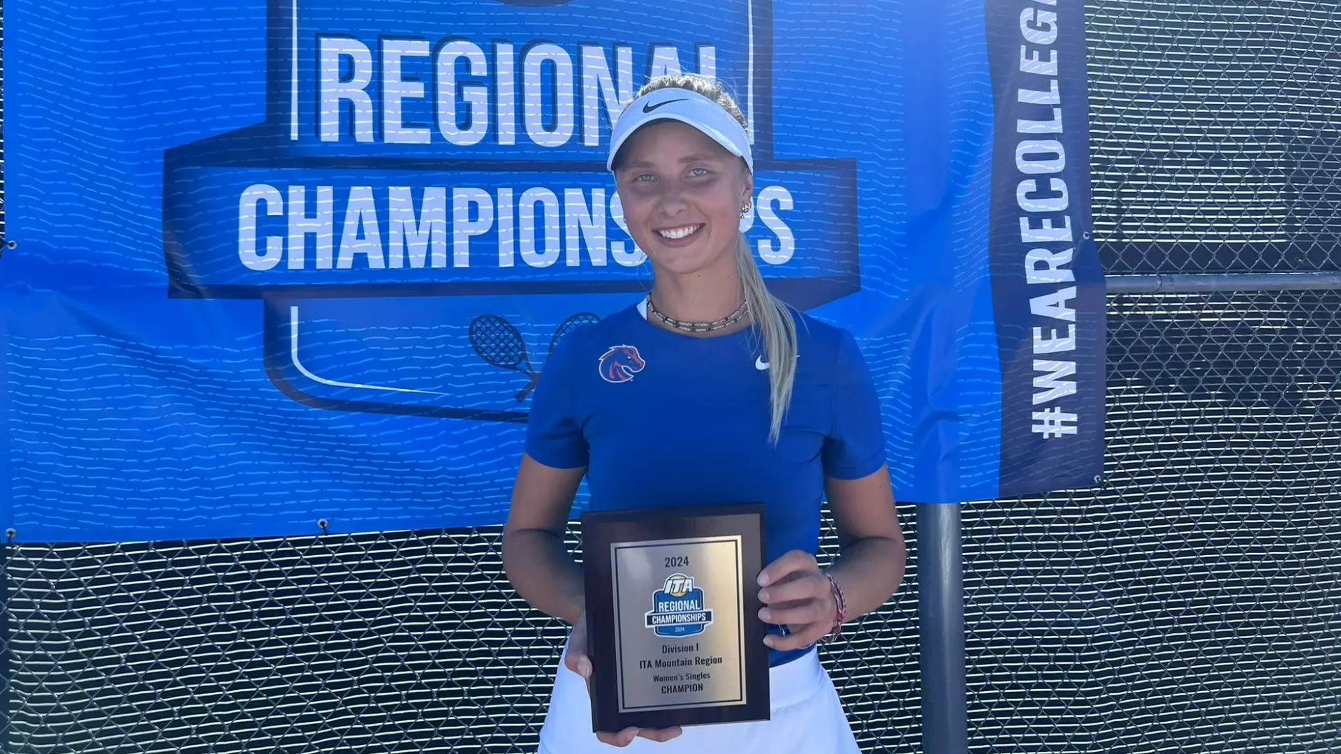 Safarova Wins ITA Singles Mountain Region Championship