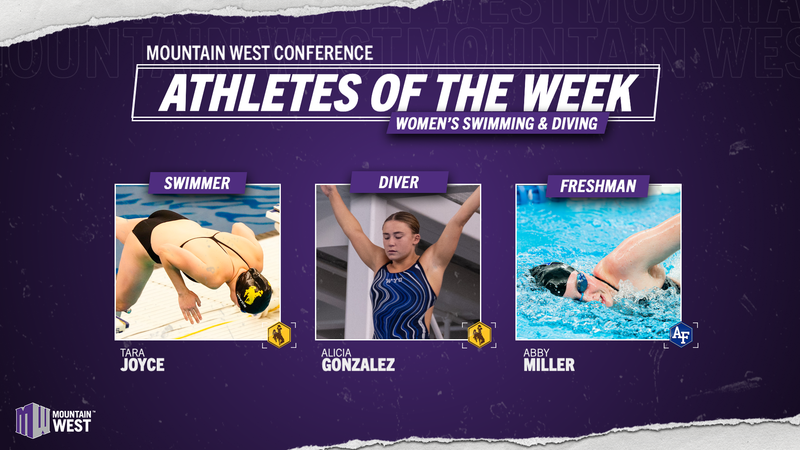 Mountain West Women’s Swimming & Diving Athletes Of The Week – Jan. 20