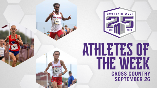 MW Cross Country Athletes of the Week - Sept. 26