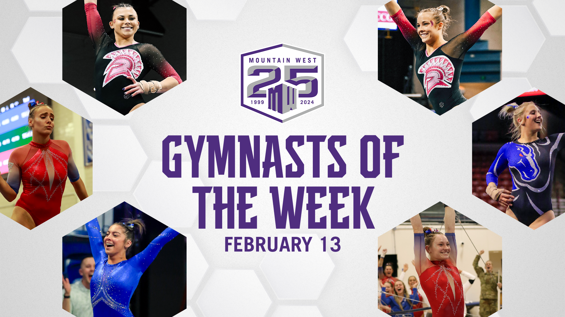 MW Gymnasts of the Week - Feb. 13