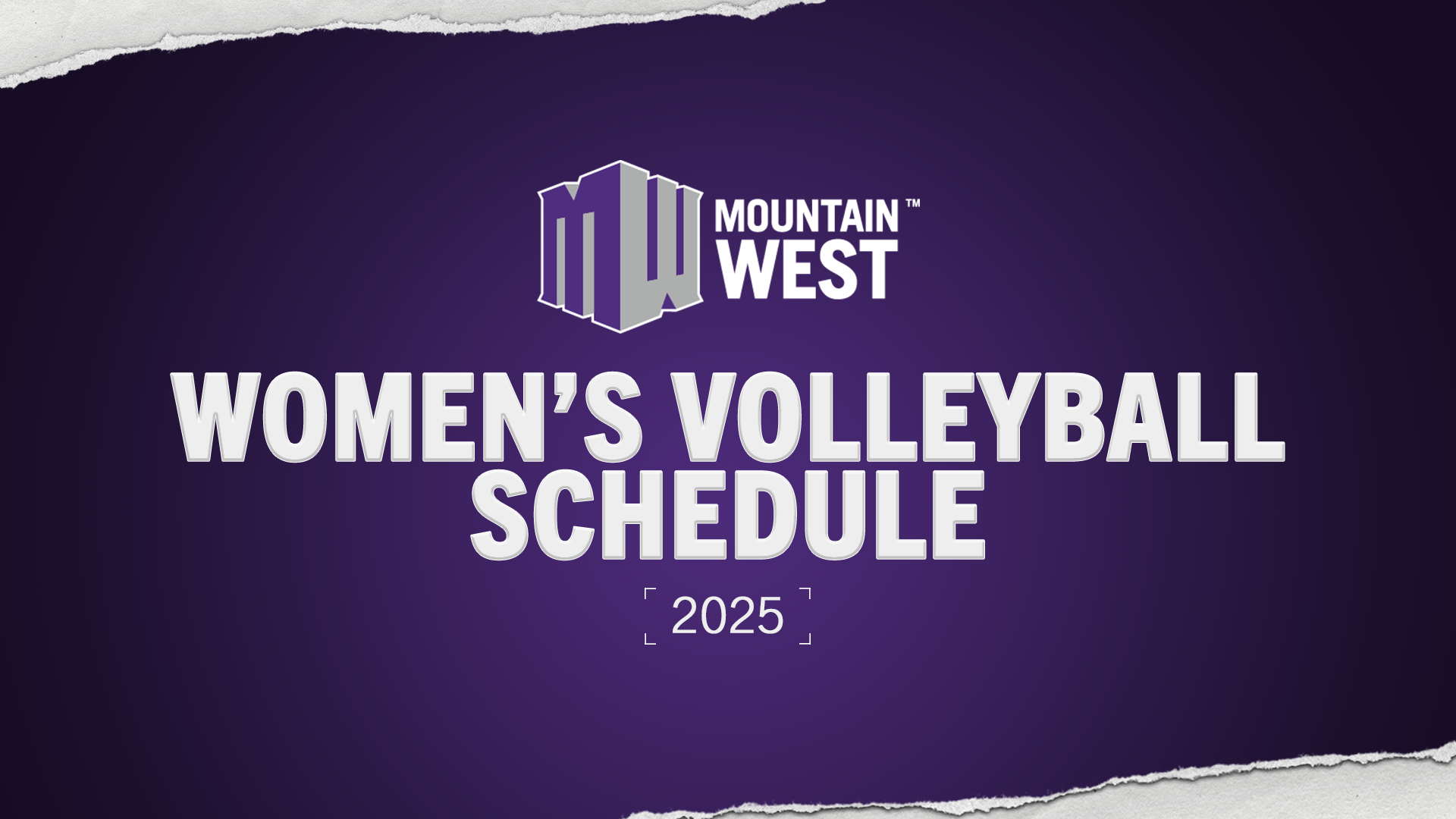 Mountain West Announces The 2025 Women's Volleyball Revised Conference Schedule