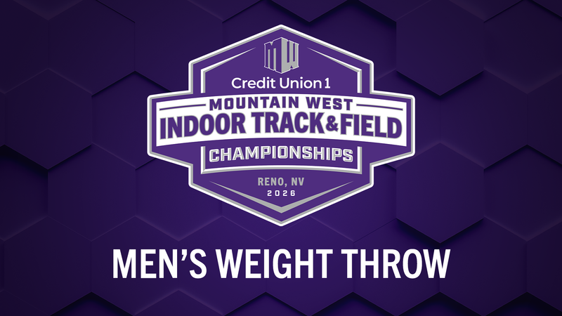 Indoor Track & Field Championships: Men's Weight Throw 2/27/26