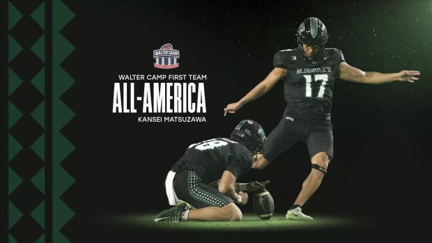 Matsuzawa Named To Walter Camp All-America Team