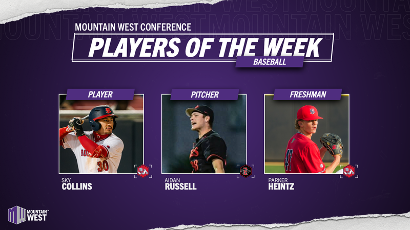 MW Baseball Players of the Week - March 2