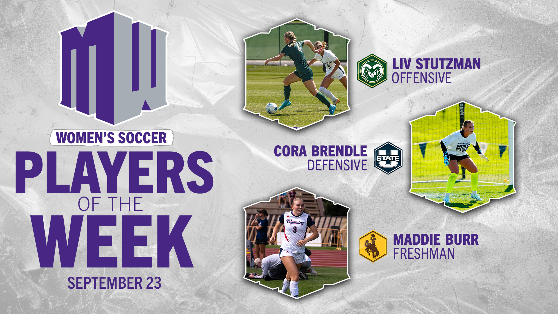 MW Soccer Players of the Week - Sept. 23