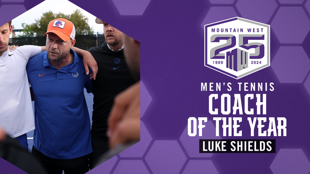 Shields Collects Mountain West Men's Tennis Coach of the Year Honor