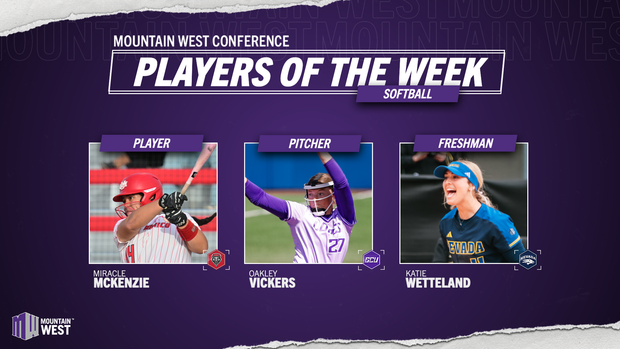 Mountain West Softball Players of the Week - March 9