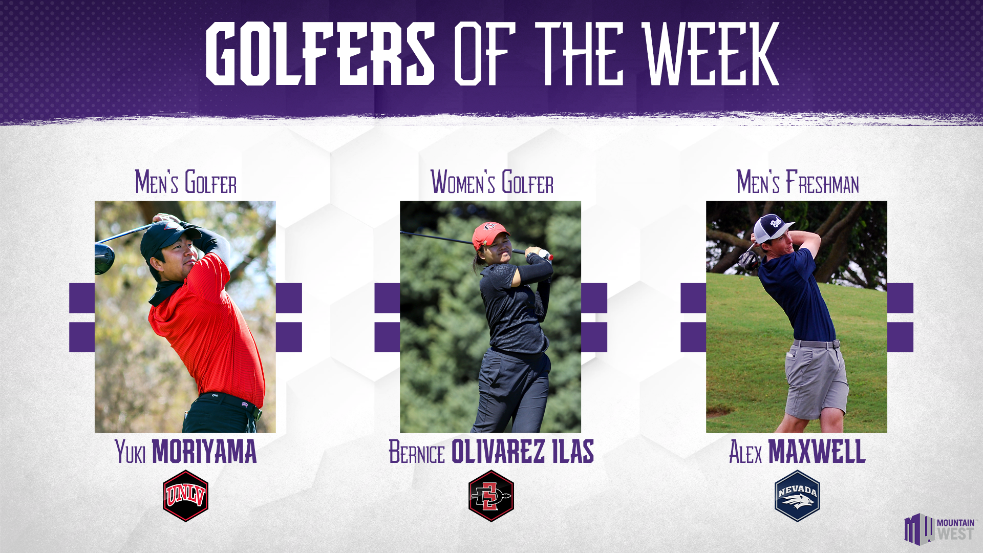 MW Golfers of the Week - April 13