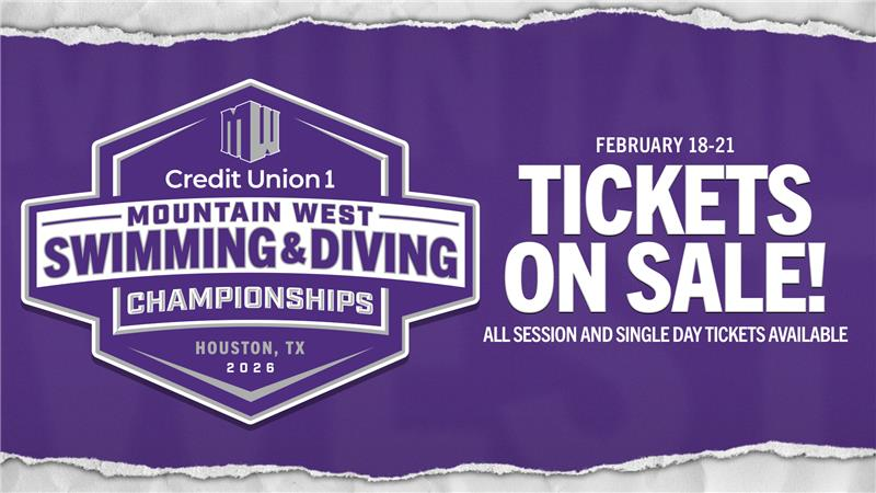 Tickets For The Credit Union 1 Mountain West Women’s Swimming & Diving Championship Now On Sale