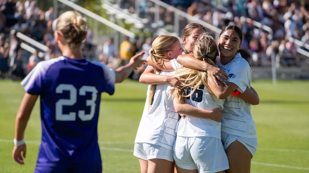 No. 9 Utah State Soccer Rallies to Remain Undefeated with 4-2 Win at Weber State