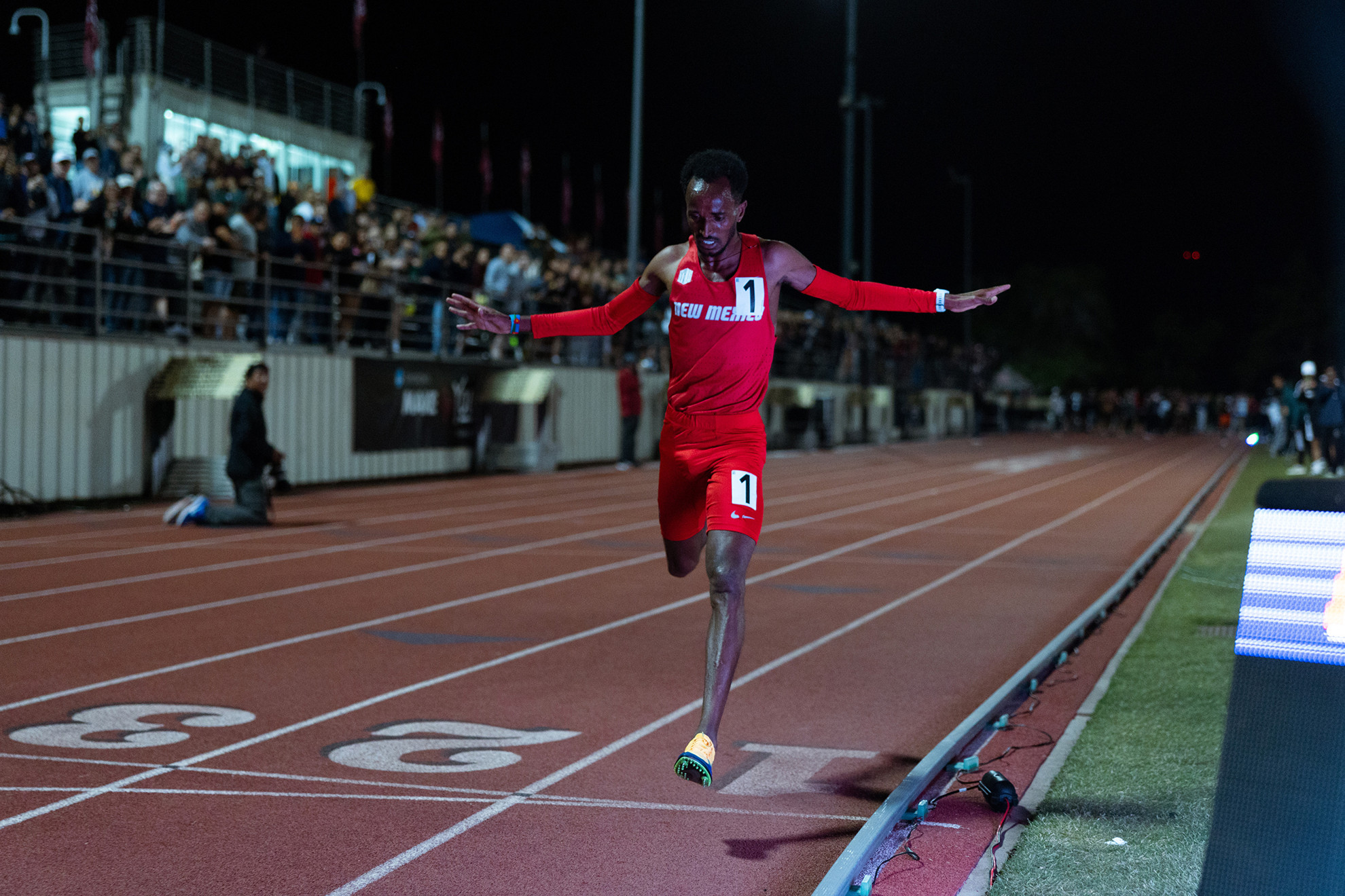 Habtom Samuel Breaks His Own NCAA Outdoor 5K Record on Day 2 at Bryan Clay