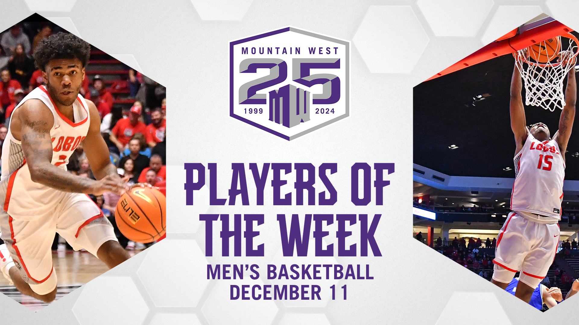 MW Men's Basketball Players of the Week - Dec. 11