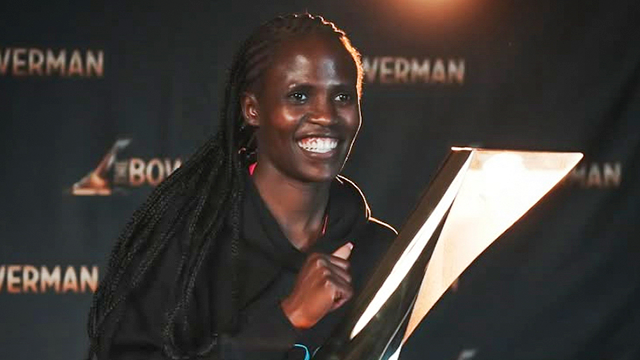 New Mexico's Kosgei Attends Prestigious Bowerman Trophy Ceremony As Mountain West's First Finalist