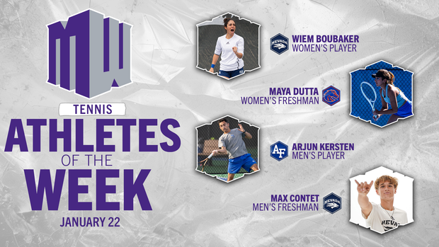 MW Tennis Players of the Week - Jan. 22