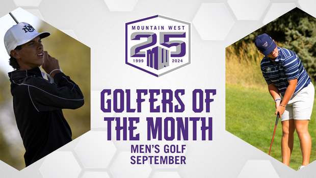 MW Men's Golfers of the Month - September