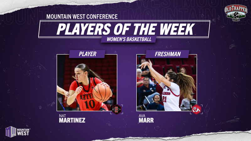 Old Trapper MW Women's Basketball Players of the Week– 12/15/2025