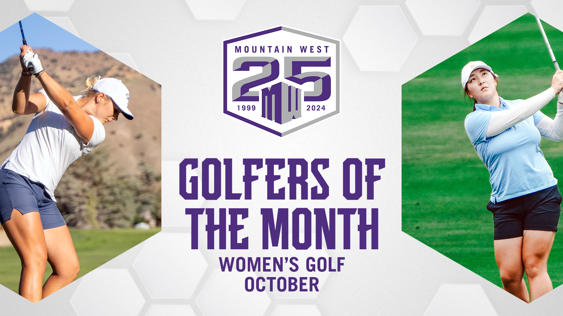 MW Women's Golfers of the Month - October