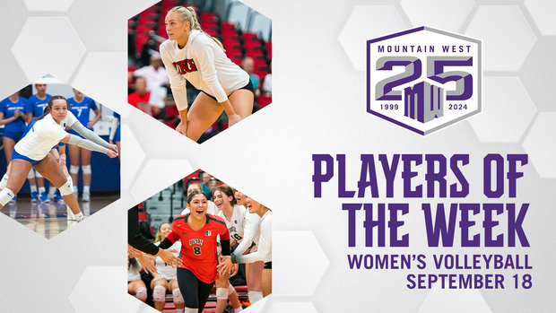 MW Volleyball Players of the Week - September 18