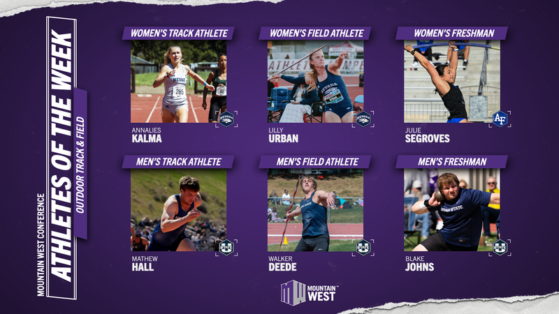 MW Outdoor Track & Field Athletes of the Week - April 28