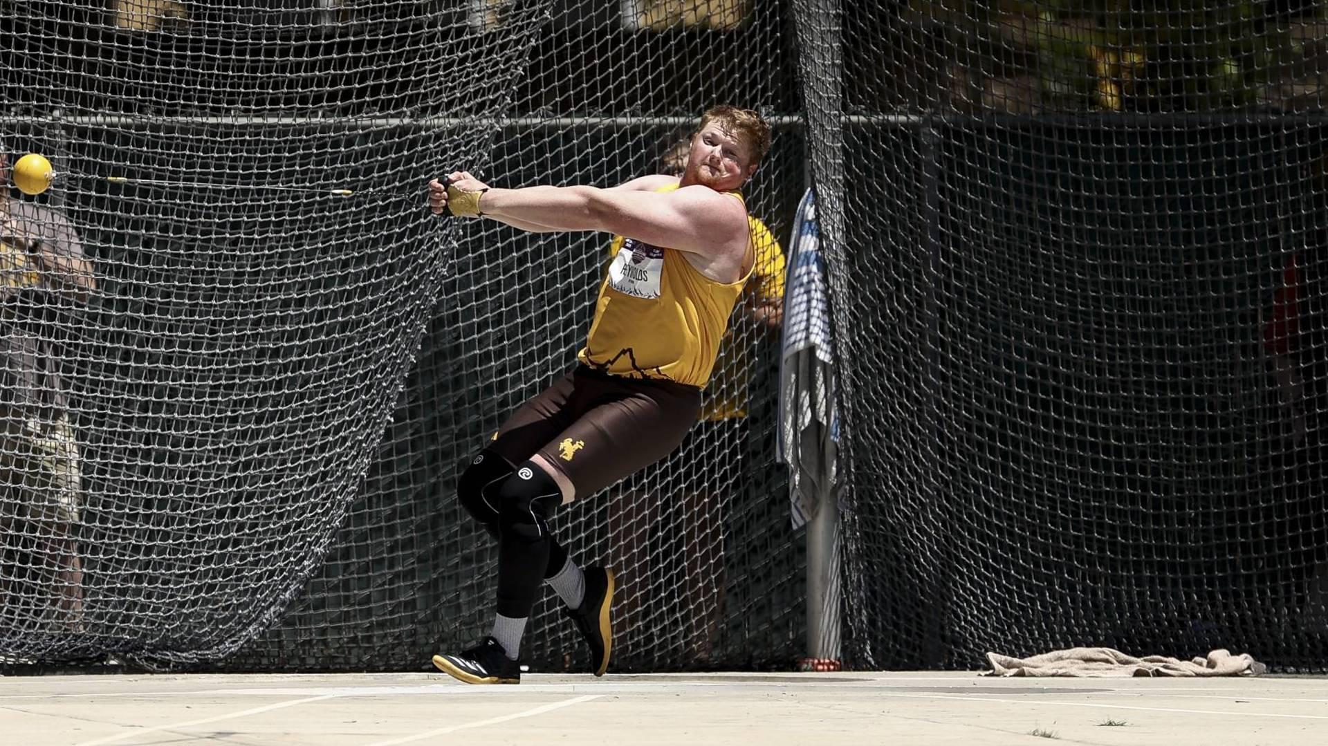 Reynolds Punches His Ticket to Eugene in the Hammer Throw at the NCAA West Prelims