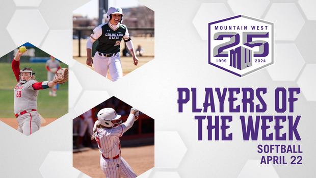 Mountain West Softball Players of the Week - April 22