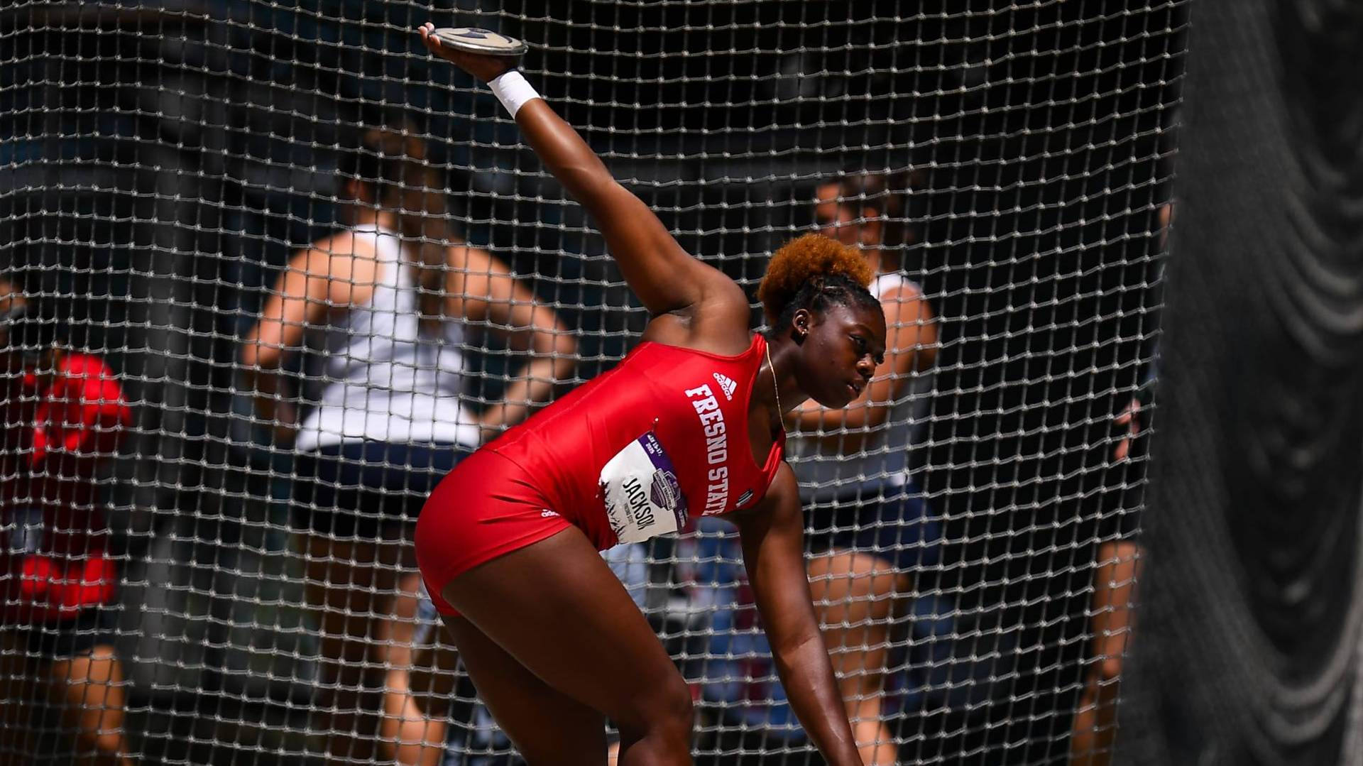 CHAMP! Jackson Claims Discus National Title