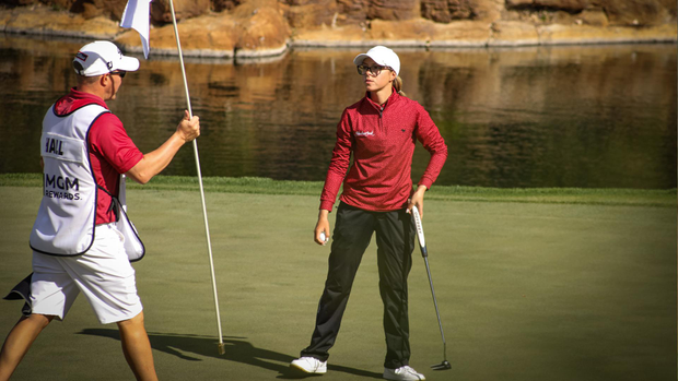 Hall Wraps Up Play At LPGA's T-Mobile Match Play
