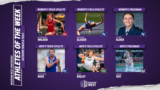 MW Outdoor Track & Field Athletes of the Week - March 24