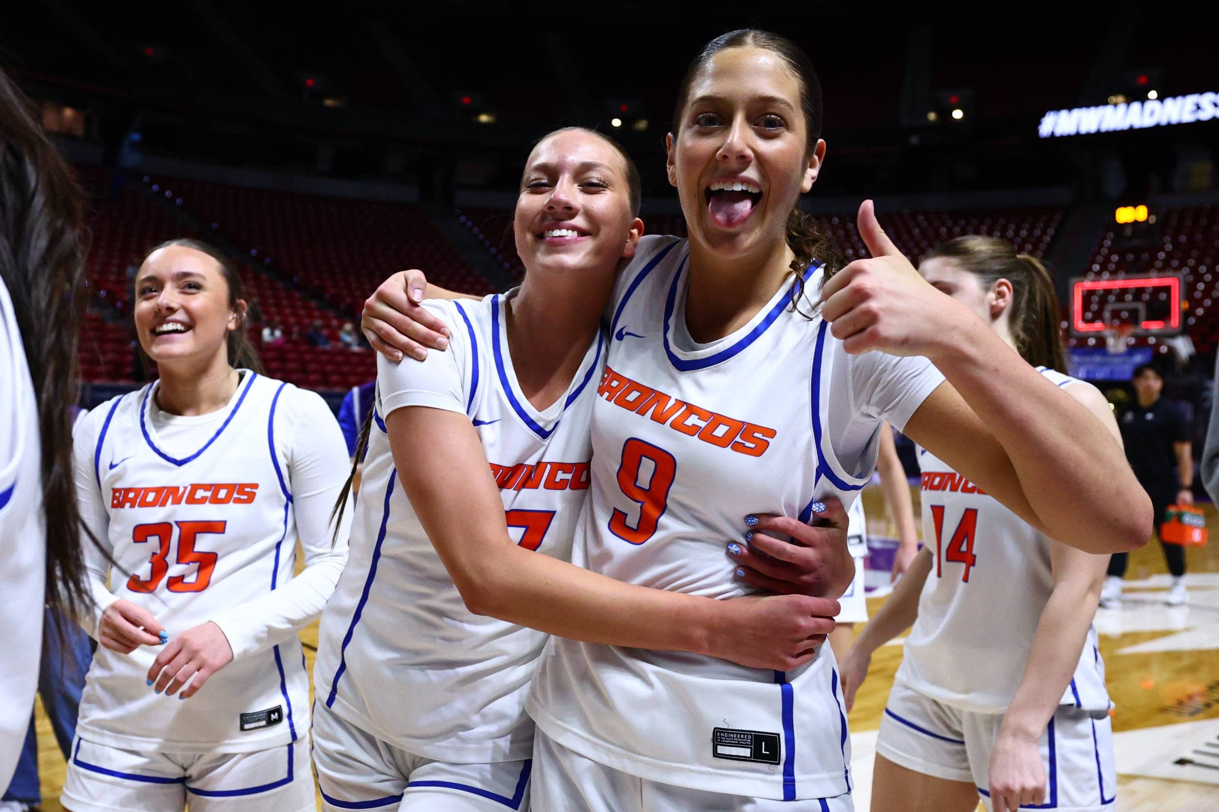 Hutton, Pasco Lead Boise State to Quarterfinals of 2026 CU1 MW Women's Basketball Championship