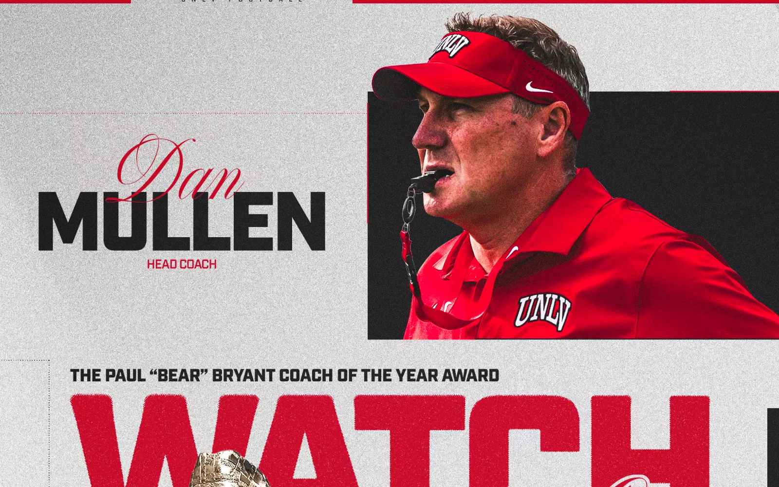 Mullen Part Of "Bear" Bryant Coaching Award List