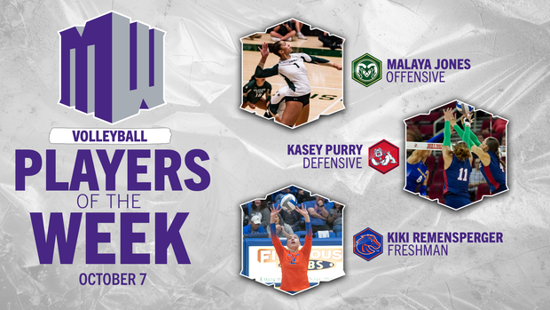 MW Volleyball Players of the Week - Oct. 7