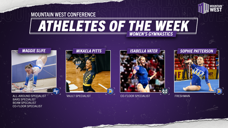 Mountain West Gymnastics Athletes of the Week - Jan. 13