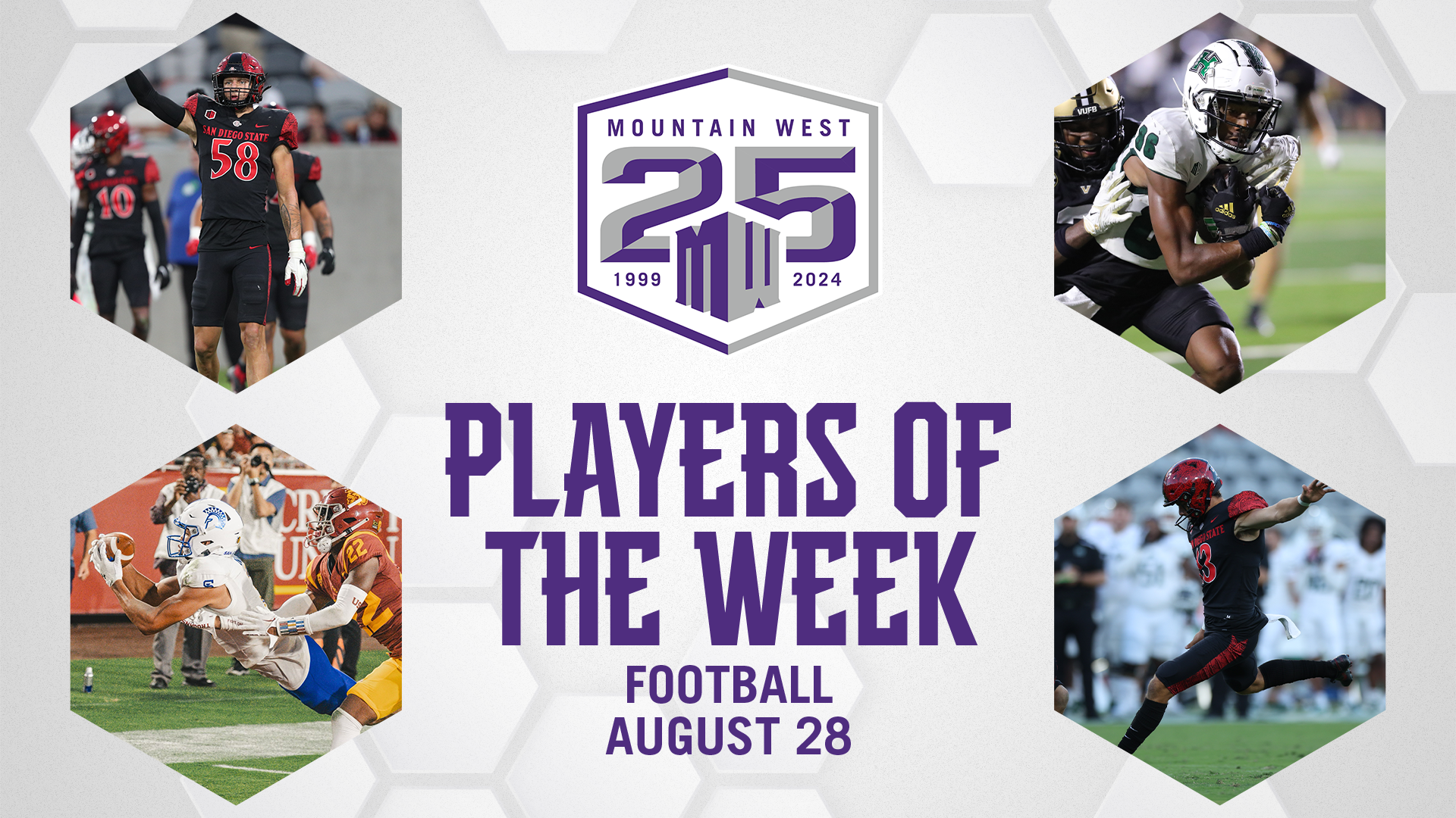 MW Football Players of the Week - August 28