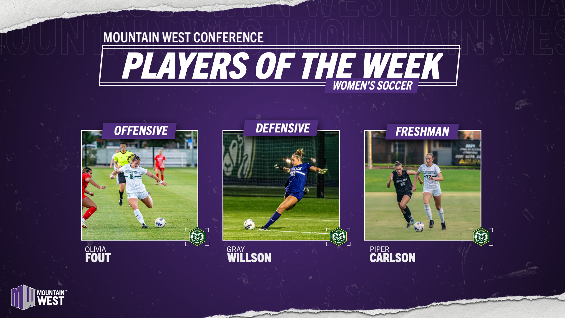 MW Soccer Players of the Week - Aug. 25