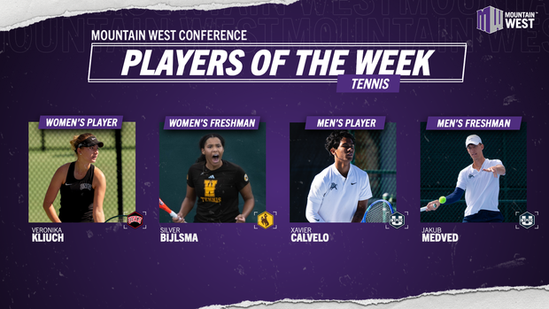 MW Tennis Players of the Week - April 1