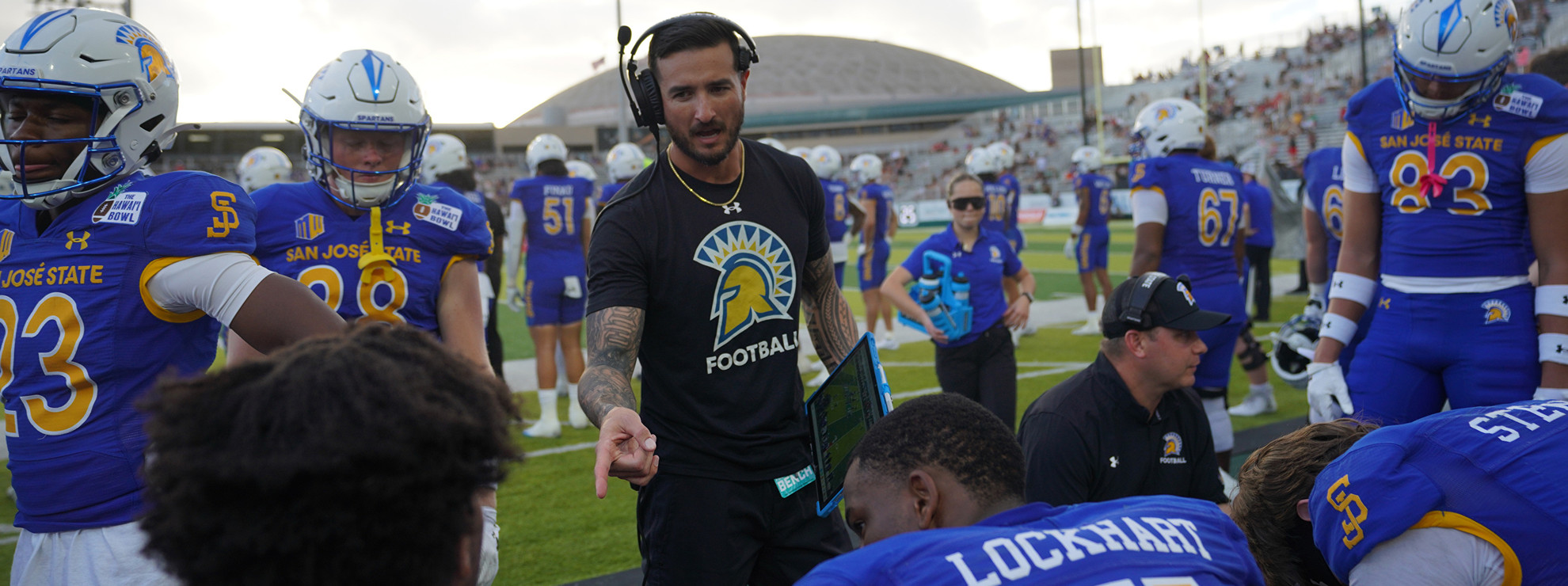 SJSU's Billy Ray Stutzmann Selected for AFCA 35 Under 35 Coaches Leadership Institute