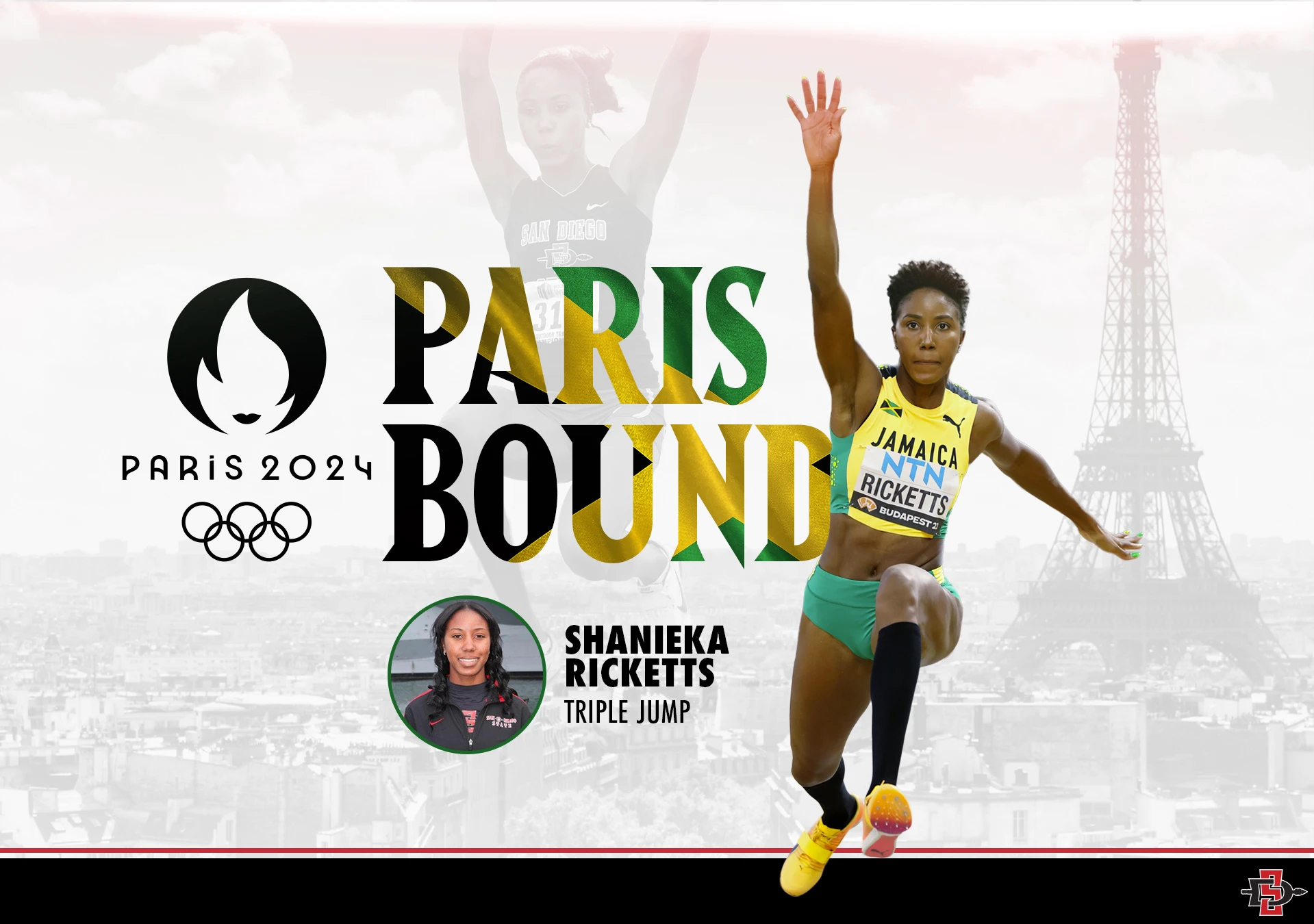 Shanieka Ricketts Qualifies for Paris Olympics
